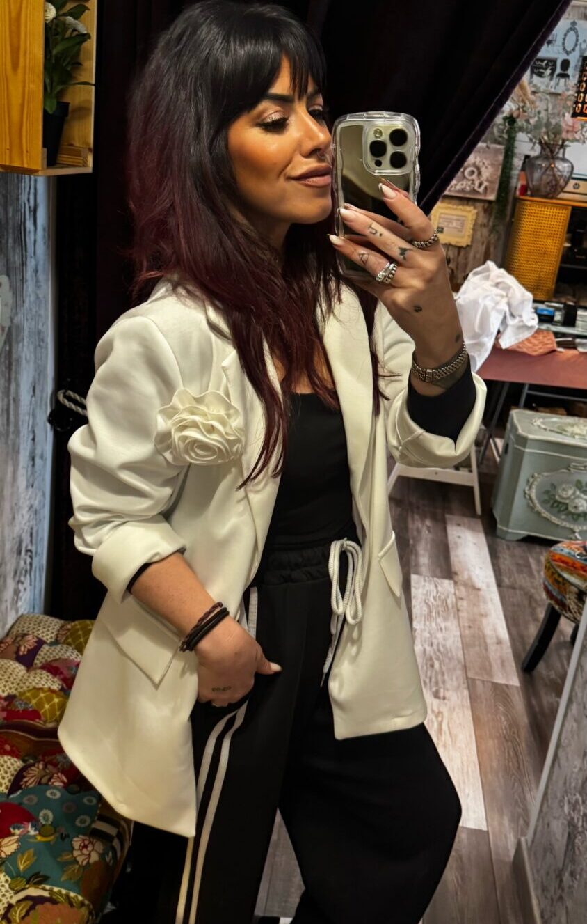 Americana flor blanca