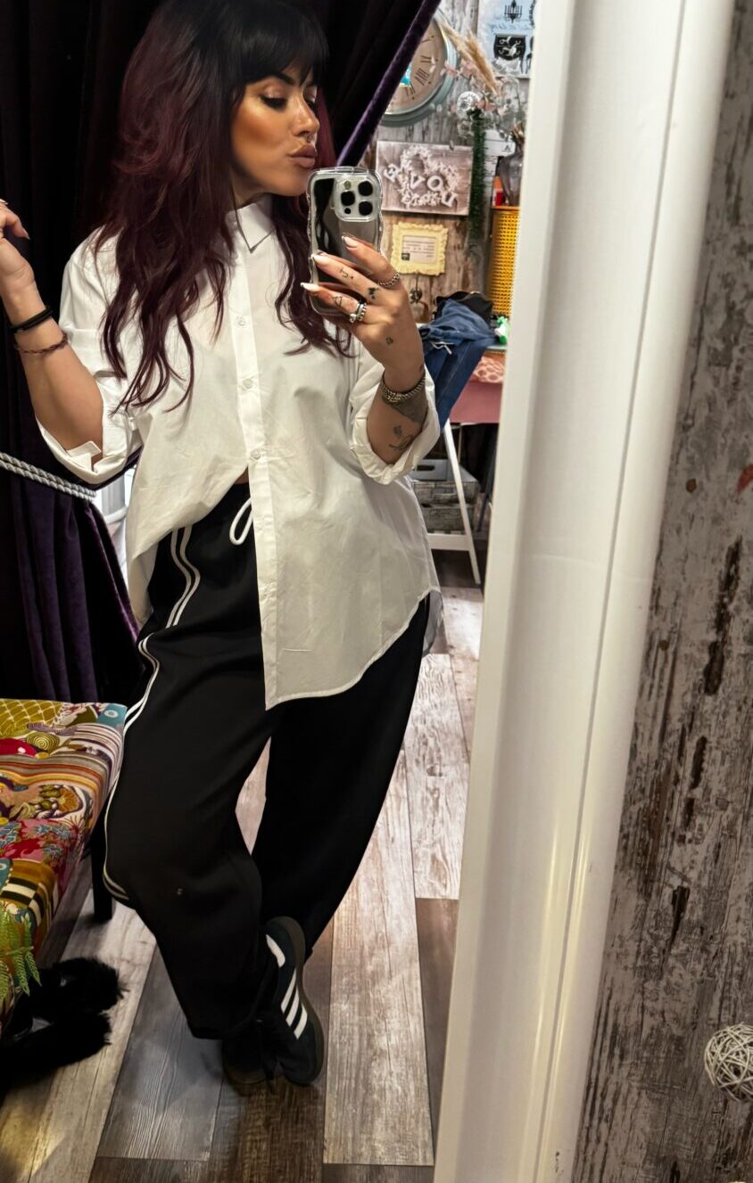 Camisa blanca oversaize