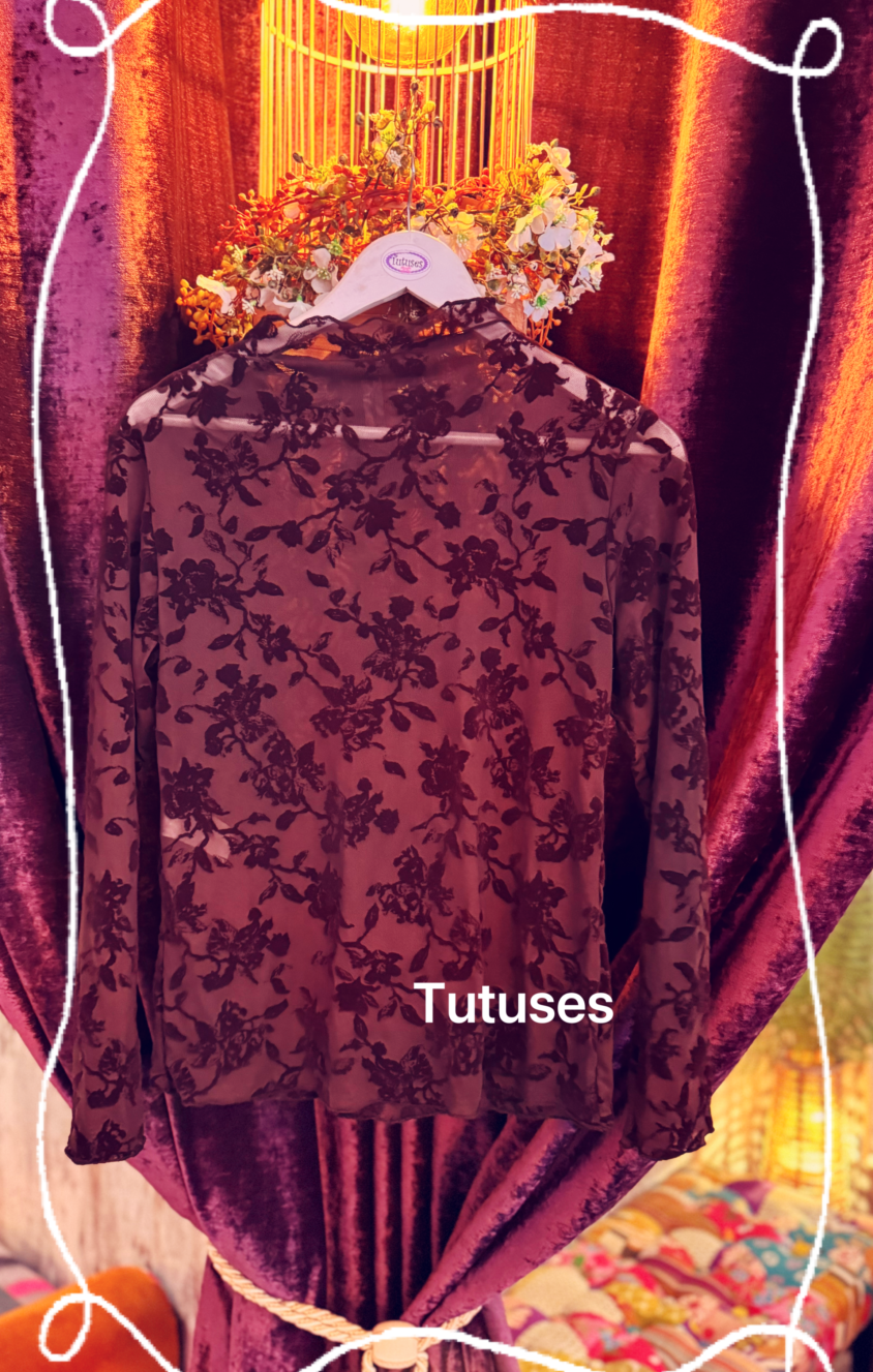 CAMISETA TUL MARRÓN